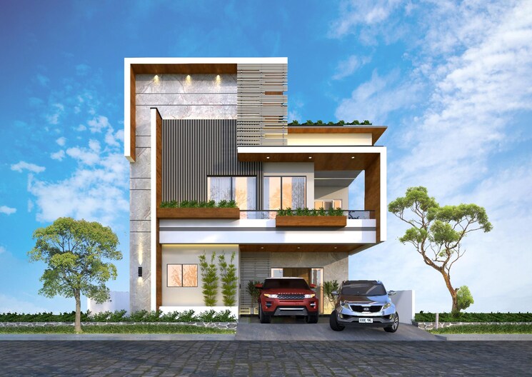 Exterior View, krishna reddy pet 3 Bedroom 2507 Sq.Ft. Villa In Krishna Reddy Pet Hyderabad 9116128