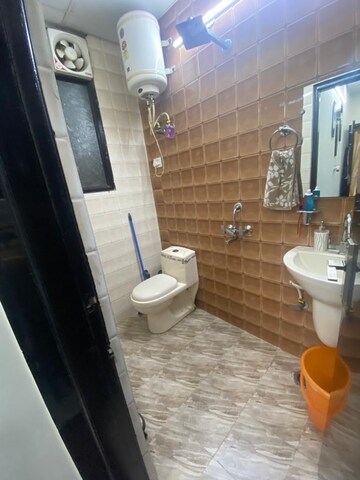 Bathroom in 2 BHK Builder Floor at Sai Enclave Niti Khand, Niti Khand – for Rent