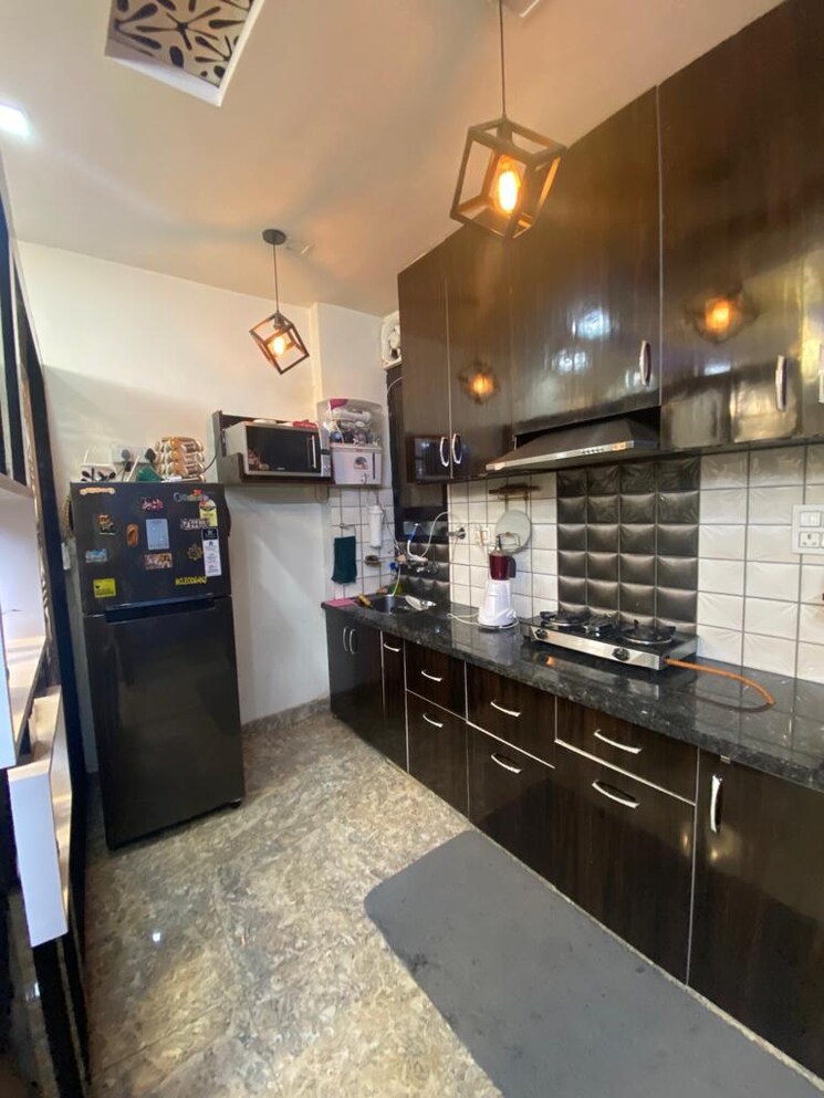 Kitchen, sai-enclave-niti-khand 2 Bedroom 1000 Sq.Ft. Builder Floor In Niti Khand Ghaziabad 9116182