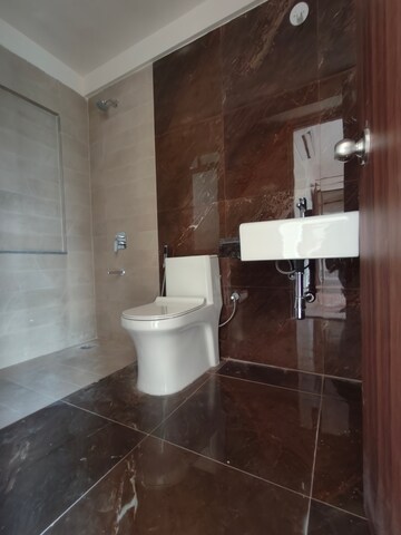 Bathroom in 2 BHK Apartment at Indiabulls One Indiabulls, Pokhran Road No Two – for Rent