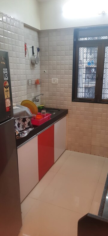 Kitchen in 1 BHK Apartment at Sethia Sea View, Goregaon West – for Rent