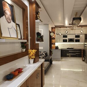 Kitchen in 3 BHK Builder Floor at Dwarka Mor – for Sale