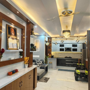 Living Room in 3 BHK Builder Floor at Dwarka Mor – for Sale