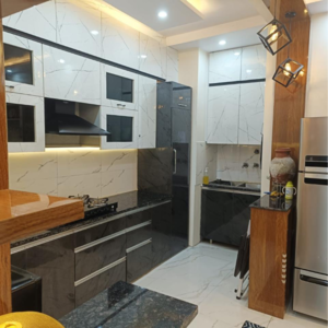 Kitchen in 3 BHK Builder Floor at Dwarka Mor – for Sale