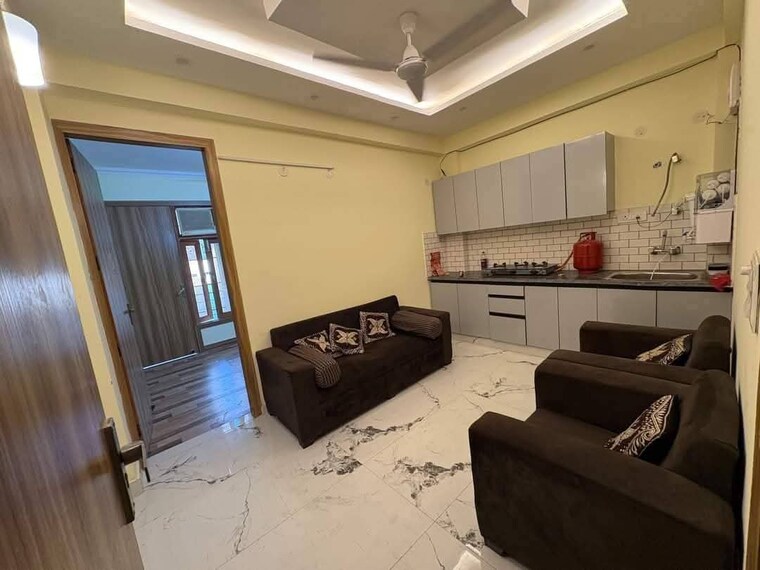Living Room, ana-avant-garde 2 Bedroom 500 Sq.Ft. Apartment In Mira Road Thane 9116294