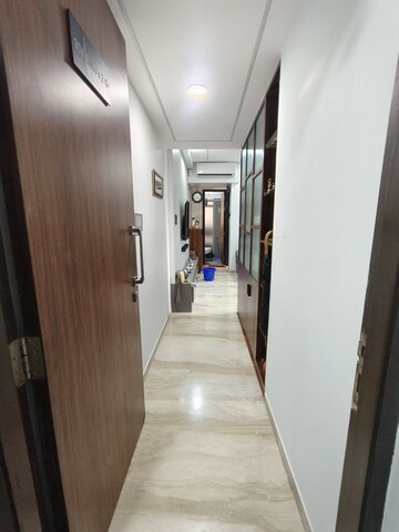 Building Lobby in 1 BHK Apartment at Rajesh White City, Kandivali East – for Rent