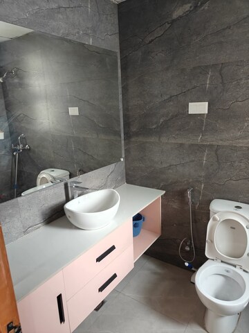 Bathroom in 3.5 BHK Apartment at Conscient Heritage Max, Sector 102 – for Rent