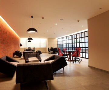 Living Room in 5 BHK Apartment at Oberoi Skyz, Worli – for Rent