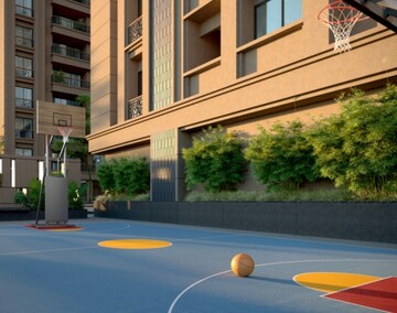 4 BHK Apartment – Exterior View View at Vip Road Vesu - for Sale