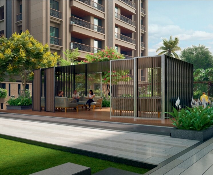 Exterior View, vip road vesu 4 Bedroom 3336 Sq.Ft. Apartment In Vip Road Vesu Surat 9116566