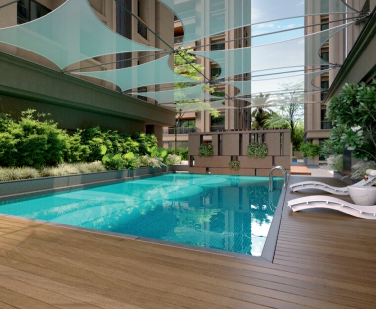 Exterior View, vip road vesu 4 Bedroom 3336 Sq.Ft. Apartment In Vip Road Vesu Surat 9116566