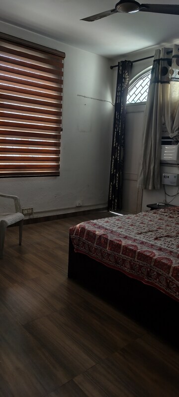 Bedroom in 3 BHK Builder Floor at Lajpat Nagar – for Rent
