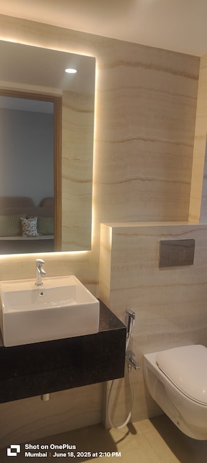 Bathroom in 2 BHK Apartment at Ajmera Manhattan, Bhakti Park – for Sale