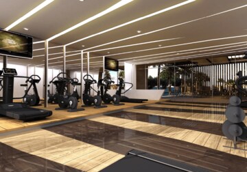 Gym in 2 BHK Apartment at Shriram Solitaire, Yelahanka New Town – for Sale