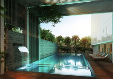 Swimming Pool in 2 BHK Apartment at Shriram Solitaire, Yelahanka New Town – for Sale