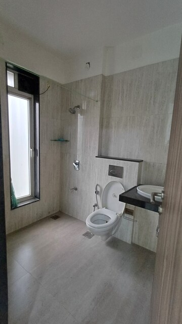 Bathroom in 2 BHK Apartment at Sheth Avalon, Laxmi Nagar – for Rent
