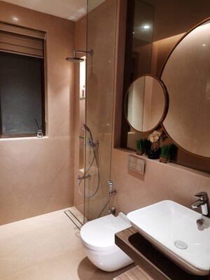Bathroom in 2 BHK Apartment at Ladiwala Bhavan, Kandivali West – for Sale
