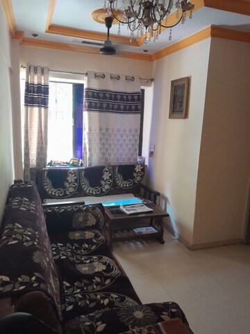 Living Room in 2 BHK Apartment at Sector 15 Kopar Khairane – for Sale