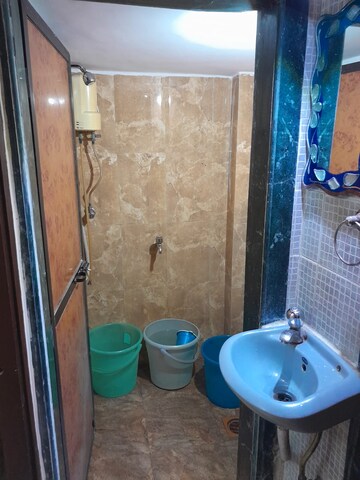 Bathroom in 2 BHK Apartment at Sector 15 Kopar Khairane – for Sale