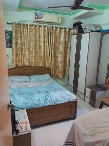 Bedroom in 2 BHK Apartment at Sector 15 Kopar Khairane – for Sale