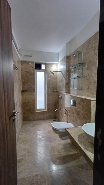 Attached Bathroom in 3 BHK Apartment at Sheth Avalon Phase 2, Laxmi Nagar – for Rent