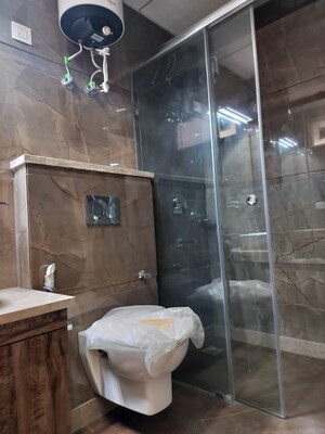 Bathroom in 3 BHK Builder Floor at Ansal Sushant Lok I, Sector 43 – for Sale