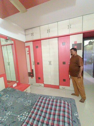 Bedroom in 2 BHK Apartment at Siddhivinayak Shubhashree Residential, Akurdi – for Rent