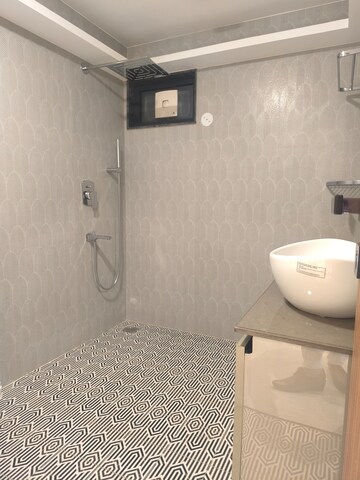 Bathroom in 4 BHK Apartment at Vasant Kunj – for Rent