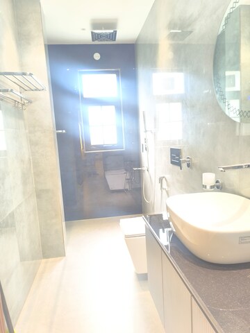 Attached Bathroom in 4 BHK Apartment at Vasant Kunj – for Rent