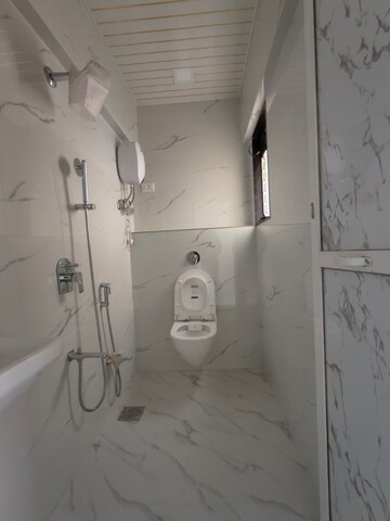 Attached Bathroom in 2 BHK Apartment at Mahakali Kalika Heights, Panch Pakhadi – for Rent