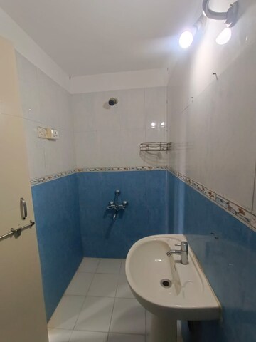 Bathroom in 3 BHK Apartment at Siddhivinayak Shubhashree Residential, Akurdi – for Rent