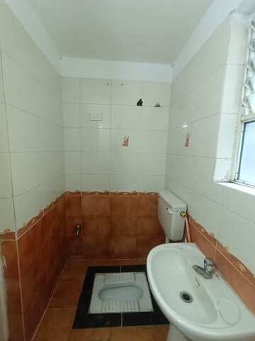 Bathroom in 3 BHK Apartment at Siddhivinayak Shubhashree Residential, Akurdi – for Rent