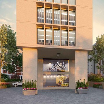  Office Space – Exterior View View at Ashram Road - for Rent
