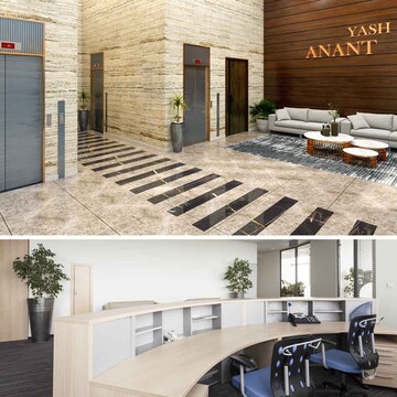  Office Space – Exterior View View at Ashram Road - for Rent