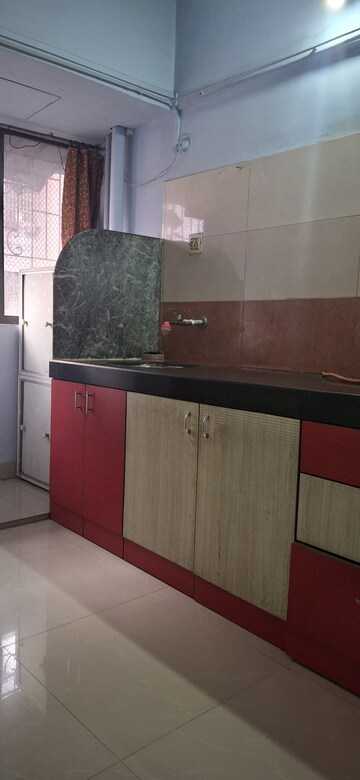 Kitchen in 1 RK Apartment at Sai Ambe Prerna, Ghansoli – for Rent