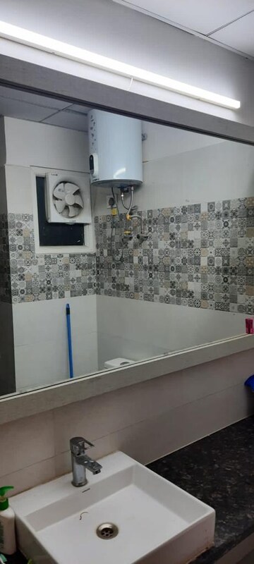 Bathroom in Studio Apartment at Paramount Golf Forest Studio Apartments Phase 2 -, Zeta I Greater Noida – for Rent