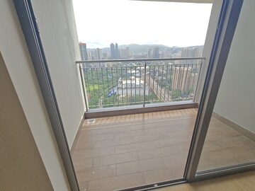 Balcony in 2 BHK Apartment at Kalpataru Paramount, Kapur Bawdi – for Rent
