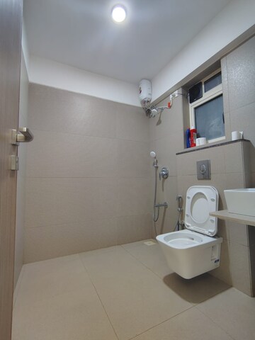 Bathroom in 3 BHK Apartment at Acropolis Apartment, Andheri West – for Rent