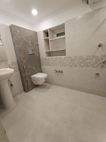 Attached Bathroom in 3 BHK Apartment at Rajat Apartments, Malabar Hill – for Rent