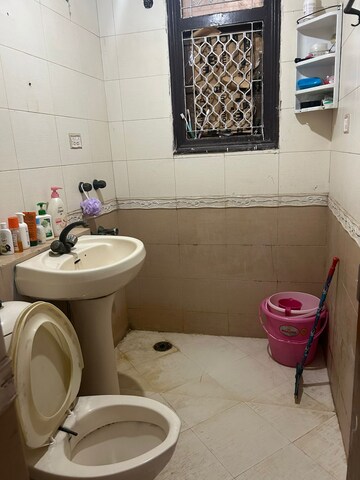 Bathroom in 1 RK Apartment at Indrapuram – for Rent