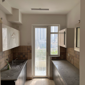 Kitchen in 2.5 BHK Apartment at Supertech Araville, Sector 79 – for Rent