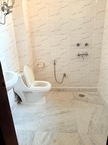 Bathroom in 2 BHK Apartment at Chattarpur – for Rent