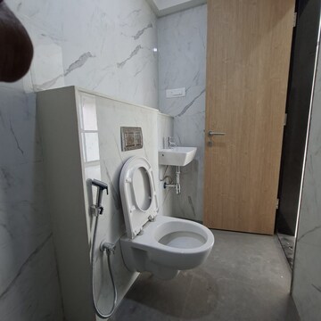 Bathroom in 3 BHK Apartment at Lodha Allura, Worli – for Rent