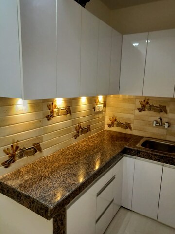 Kitchen in 1 BHK Builder Floor at Malviya Nagar – for Rent