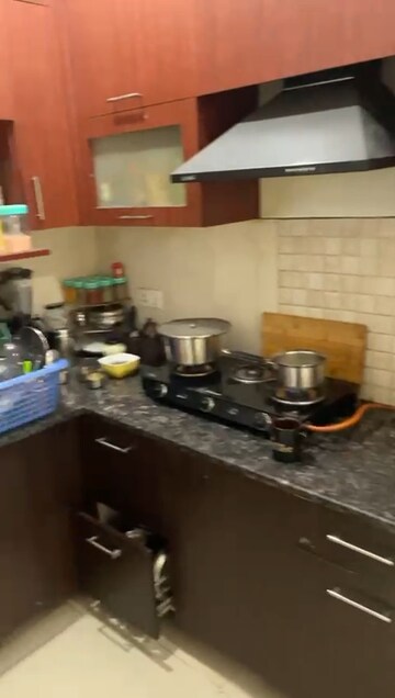 Kitchen in 2 BHK Apartment at Saviour Green Arch, Tech Zone 4 Greater Noida – for Rent