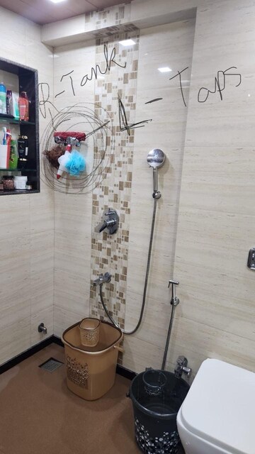 Bathroom in 1 RK Apartment at Siddhi Prabha CHS, Prabhadevi – for Rent
