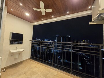Balcony in 3.5 BHK Apartment at Prestige Tranquil, Kokapet – for Rent