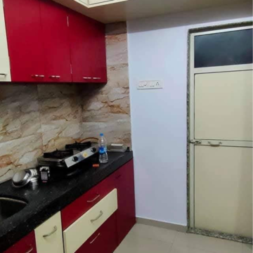 Kitchen in 1 RK Apartment at Kamothe – for Rent