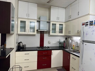 Kitchen in 2 BHK Apartment at Silver Woods Wakad, Wakad – for Rent