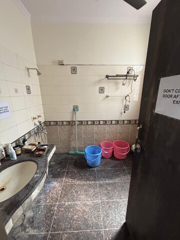 Bathroom in 2 BHK Builder Floor at Janakpuri – for Rent